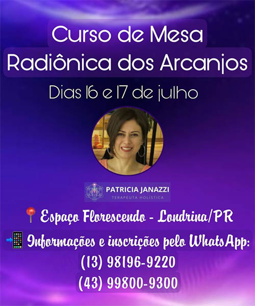 Cursos de Mesa Radiônica dos Arcanjos em Ribeirão Preto